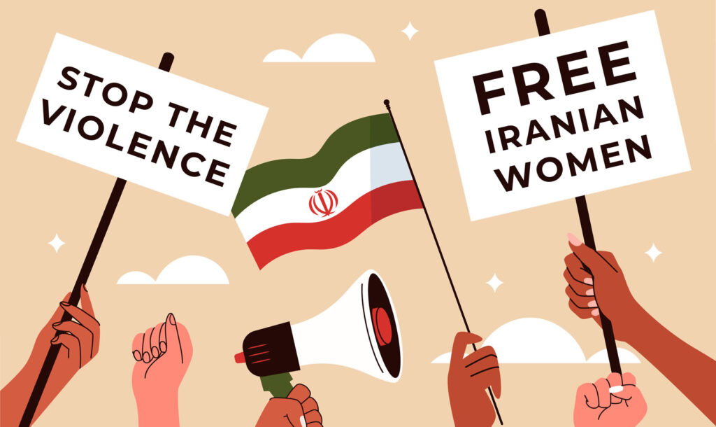 lotta donne iraniane